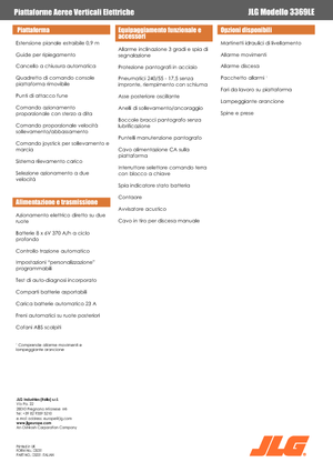Ножичні підйомники колісні JLG 3369LE