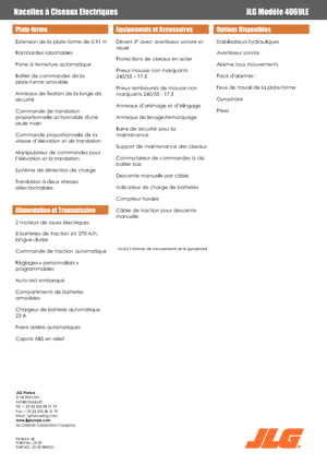 Ножичні підйомники колісні JLG 4069LE