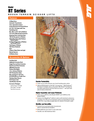 Ножичні підйомники колісні JLG 4394RT