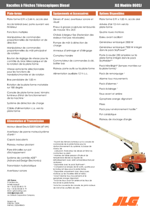 Колісні телескопічні підйомники JLG 860SJ