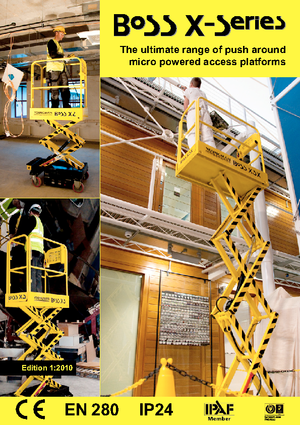 Ножичні підйомники колісні Youngman BoSS X3 X