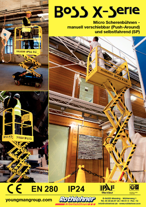 Ножичні підйомники колісні Youngman BoSS X3 X