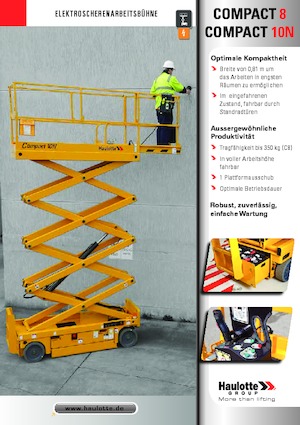 Ножичні підйомники колісні Haulotte Compact 10N
