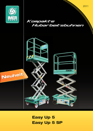 Ножичні підйомники колісні Iteco Easy Up 5