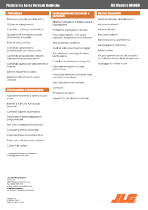 Ножичні підйомники колісні JLG M4069LE