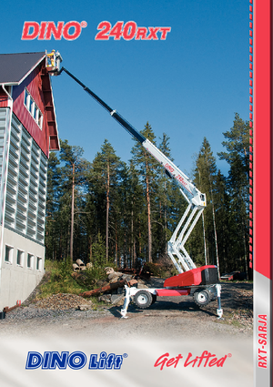 Колісні підйомники з шарнірною стрілою Dino Lift Rhino 240 RXT