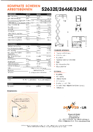 Ножичні підйомники колісні Snorkel S 2646
