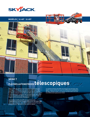 Колісні телескопічні підйомники Skyjack SJ 45 T