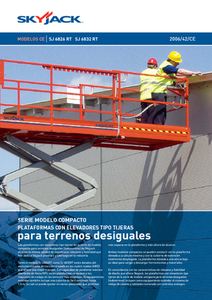 Ножичні підйомники колісні Skyjack SJ 6832 RT