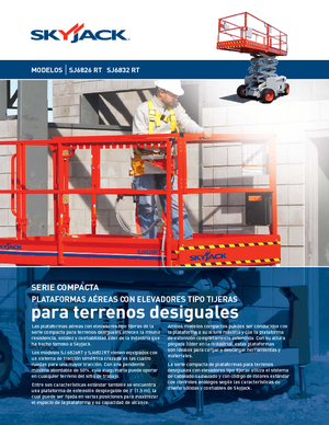 Ножичні підйомники колісні Skyjack SJ 6832 RT