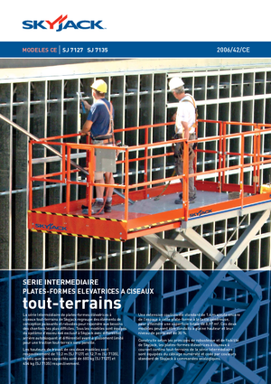 Ножичні підйомники колісні Skyjack SJ 7127