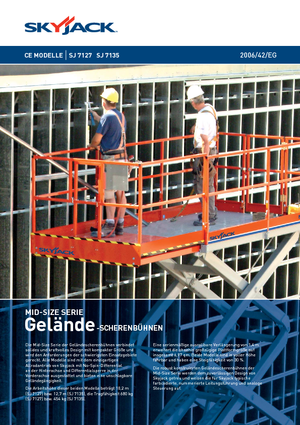 Ножичні підйомники колісні Skyjack SJ 7127