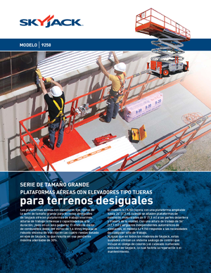 Ножичні підйомники колісні Skyjack SJ 9250