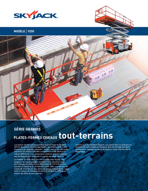 Ножичні підйомники колісні Skyjack SJ 9250