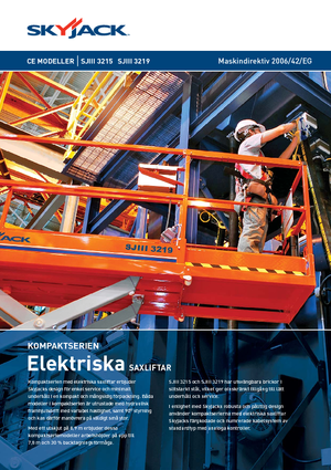 Ножичні підйомники колісні Skyjack SJ III 3219