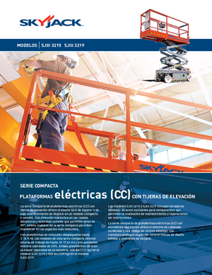 Ножичні підйомники колісні Skyjack SJ III 3219