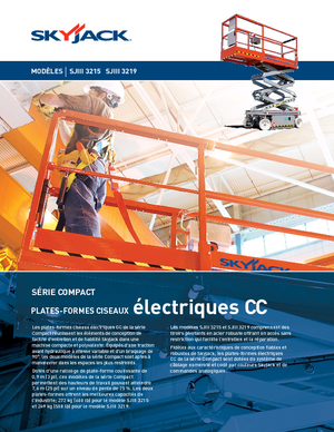 Ножичні підйомники колісні Skyjack SJ III 3219