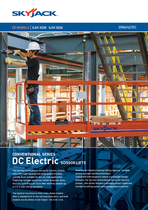 Ножичні підйомники колісні Skyjack SJ III 3226 M