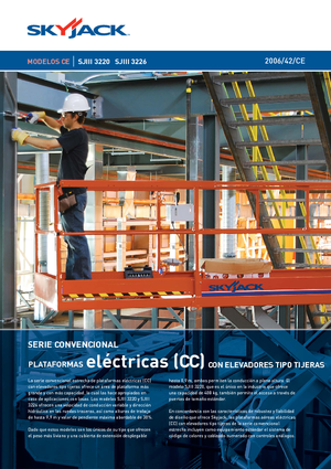 Ножичні підйомники колісні Skyjack SJ III 3226 M