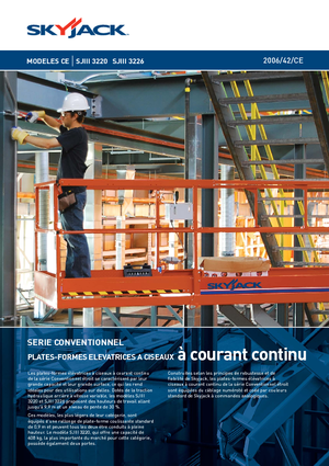 Ножичні підйомники колісні Skyjack SJ III 3220