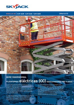 Ножичні підйомники колісні Skyjack SJ III 4626