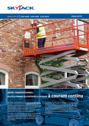 Ножичні підйомники колісні Skyjack SJ III 4626