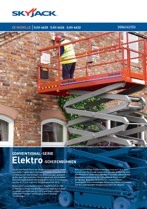 Ножичні підйомники колісні Skyjack SJ III 4626