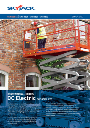 Ножичні підйомники колісні Skyjack SJ III 4626