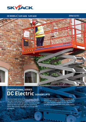 Ножичні підйомники колісні Skyjack SJ III 4632