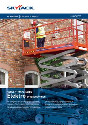 Ножичні підйомники колісні Skyjack SJ III 4626