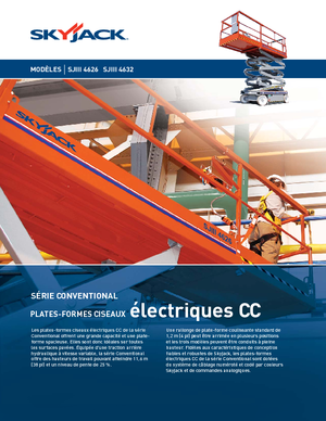 Ножичні підйомники колісні Skyjack SJ III 4632