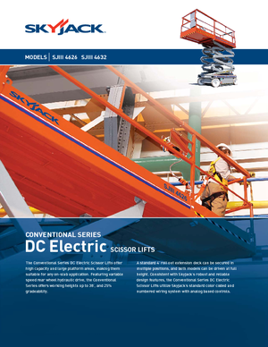 Ножичні підйомники колісні Skyjack SJ III 4632