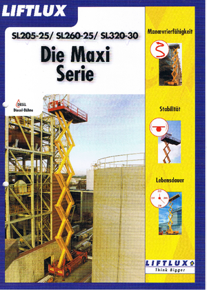 Ножичні підйомники колісні Liftlux SL 205-25