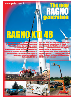 Колісні телескопічні підйомники Palazzani XTJ 48 R