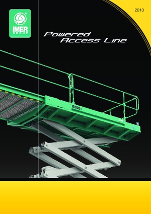 Ножичні підйомники колісні Iteco IT 10180 D/DE