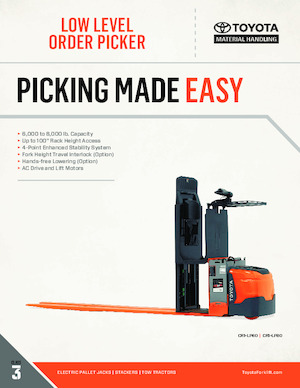 Підбирачі замовлень Toyota CR1-LP80