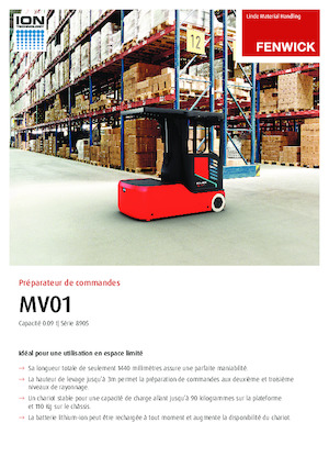 Підбирачі замовлень Linde MV01