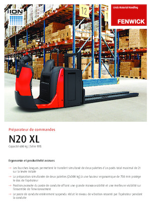 Підбирачі замовлень Linde N20XL