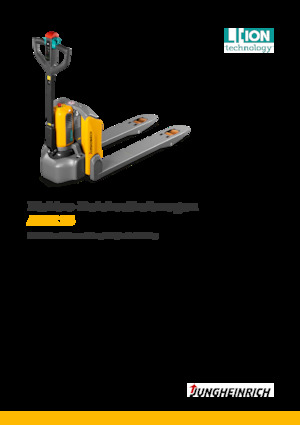 візок для ручного транспортування вантажів Jungheinrich AME 15