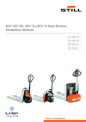 візок для ручного транспортування вантажів Still ECH 15