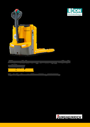 візок для ручного транспортування вантажів Jungheinrich EJE 114i