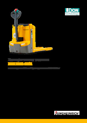 візок для ручного транспортування вантажів Jungheinrich EJE 114i