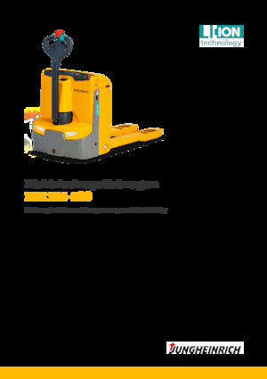 візок для ручного транспортування вантажів Jungheinrich EJE 116