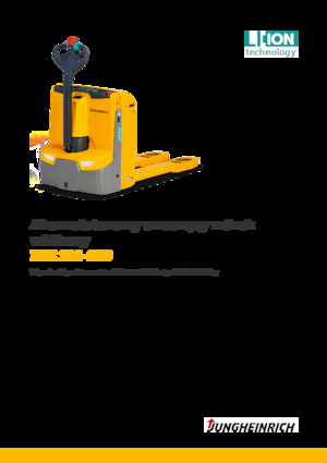 візок для ручного транспортування вантажів Jungheinrich EJE 116