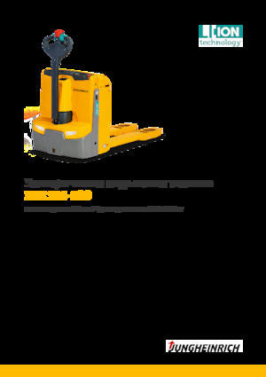 візок для ручного транспортування вантажів Jungheinrich EJE 116