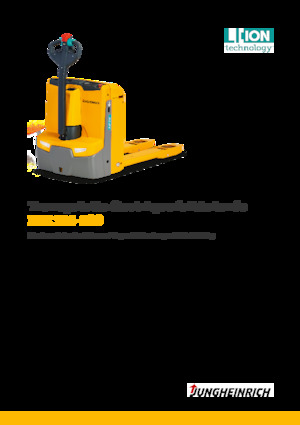 візок для ручного транспортування вантажів Jungheinrich EJE 120