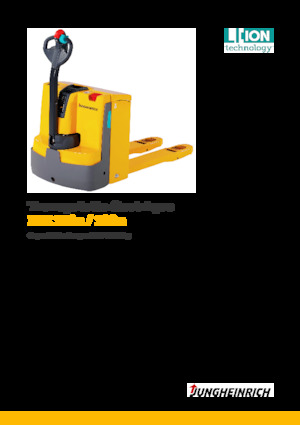 візок для ручного транспортування вантажів Jungheinrich EJE 120n