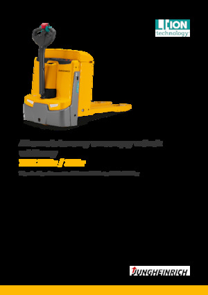 візок для ручного транспортування вантажів Jungheinrich EJE 225r