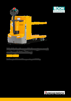 візок для ручного транспортування вантажів Jungheinrich EJE C20