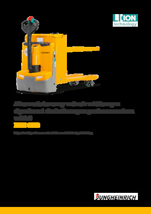 візок для ручного транспортування вантажів Jungheinrich EJE C20